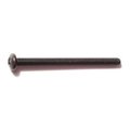 Midwest Fastener #10-32 x 2-1/2 in Phillips Pan Machine Screw, Black Oxide Steel, 10 PK 33178